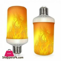 E27 Led Er Flame Light Bulb Simulated Burning Fire Effect Night Lamp