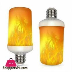 E27 Led Er Flame Light Bulb Simulated Burning Fire Effect Night Lamp