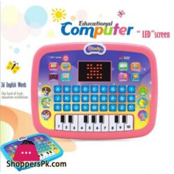 Early Education Intelligent LED Screen Tablet Learning Computer System Toy For Kids Education Laptop Computer Learn Toys Tor Child Multicolor
