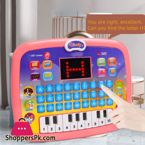 Early Education Intelligent LED Screen Tablet Learning Computer System Toy For Kids Education Laptop Computer Learn Toys Tor Child