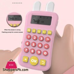 Education Calculator Childrens Mathematics Early Education Story Machine Student Oral Calculation Thinking Training Calculator
