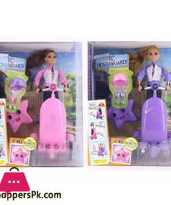 Fashion Doll 36 Cm Hoverboard Rc with accessories articulated doll with Hoverboard board board with remote control in plastic Abs rotates 360 degrees both sides Ideal gift for kids birthday