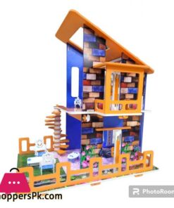 GIRLS WOODEN DREAM CASTEL PLAY HOUSE