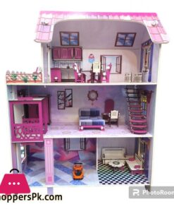 GIRLS WOODEN DREAM DOLL APARTMENT