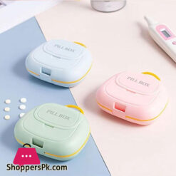 Hand Bag Design 7 Compartment Pill Box Medicine Tablet Holder Dispenser