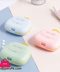 Hand Bag Design 7 Compartment Pill Box Medicine Tablet Holder Dispenser