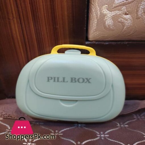 Hand Bag Design 7 Compartment Pill Box Medicine Tablet Holder Dispenser