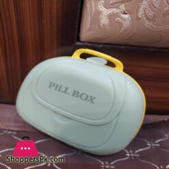 Hand Bag Design 7 Compartment Pill Box Medicine Tablet Holder Dispenser
