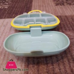 Hand Bag Design 7 Compartment Pill Box Medicine Tablet Holder Dispenser