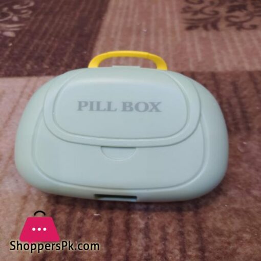 Hand Bag Design 7 Compartment Pill Box Medicine Tablet Holder Dispenser