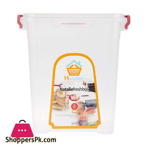 HomeKet Holder Natalie Fresh Flour Box 16 Liter Capacity