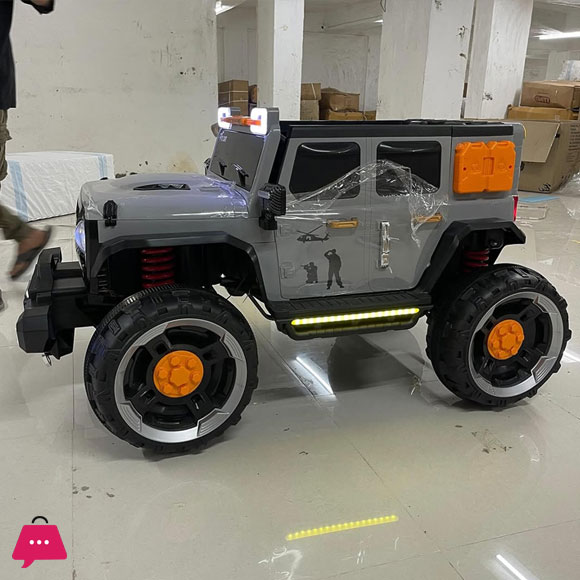 Jin 12V 4 Wheel Drive Electric Battery Powered Ride On Jeep Kp 906 5 Jin 12V 4 Wheel Drive Electric Battery Powered Ride On Jeep Kp 906 - Image 3