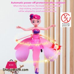 Magic Flying Fairy Princess Doll For Kids Usb Rechargeable Gesture Sensing Mini Flying Toy For Indoor
