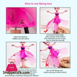 Magic Flying Fairy Princess Doll For Kids Usb Rechargeable Gesture Sensing Mini Flying Toy For Indoor