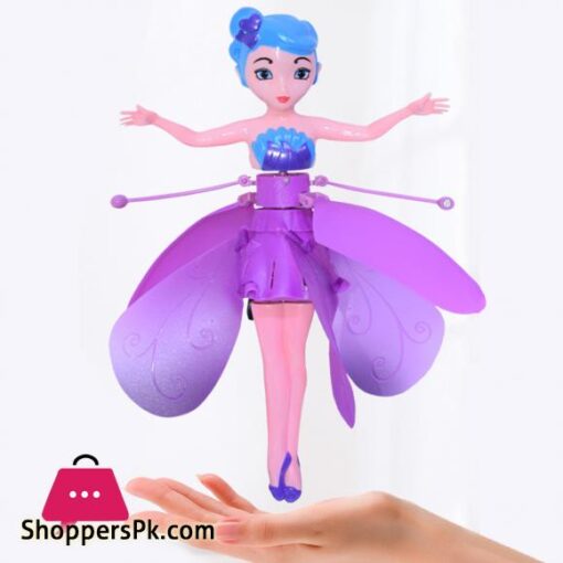 Magic Flying Fairy Princess Doll For Kids Usb Rechargeable Gesture Sensing Mini Flying Toy For Indoor