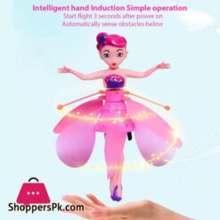 Magic Flying Fairy Princess Doll For Kids Usb Rechargeable Gesture Sensing Mini Flying Toy For Indoor