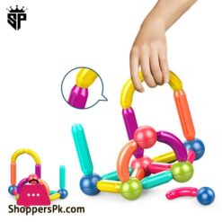 Sp Dealz Magnetic Stick Magnetic Balls And Rods Set Building Sticks Blocks Magnetic Blocks Stem Stacking Magnetic Toys Magnet Educational Toys For Kids Boys And Girls 25Pcs