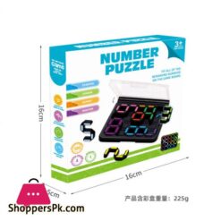 Number Puzzle Tabletop Game 120 Levels Logical Thinking Training Intellectual Toys For Children Birthday Gifts