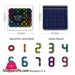 Number Puzzle Tabletop Game 120 Levels Logical Thinking Training Intellectual Toys For Children Birthday Gifts