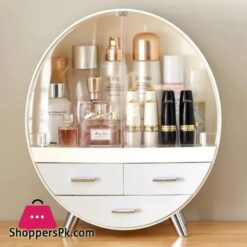 Oval Shaped Cosmetic Organizer