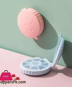 Portable Mini Pill Case Small Pill Box Cute Pill Case Portable for Pocket Purse Briefcase Travel Pills Box Medicine Storage Container