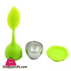 1 Pcs Silicon Tea Leaf Shape Infuser Flower Shape Silicone Infuser With Food Grade Make Tea Bag Filter Creative Stainless Steel Tea