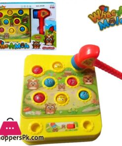 WHAC A MOLE Electronic Toy With Hammer Challenge Game Toy For Kids