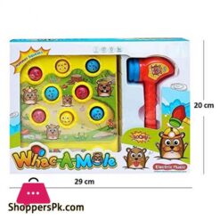 Whac-A-Mole Electronic Toy With Hammer Challenge Game Toy For Kids 13 Whac A Mole Electronic Toy With Hammer Challenge Game Toy For Kids