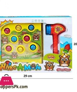 Whac-A-Mole Electronic Toy With Hammer Challenge Game Toy For Kids 13 Whac A Mole Electronic Toy With Hammer Challenge Game Toy For Kids
