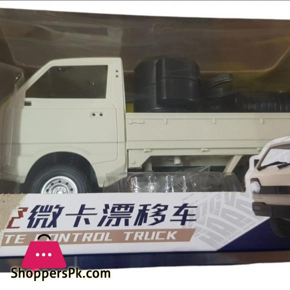 1:16 Suzuki Ravi Van D12 Model 4 Channel Scanner For Boys Remote Control Car 5 Wpl D12 Rc Car 110 Rc Truck 24Ghz Remote Control Car Off Road Drift Pickup Truck Crawler With Brushed Motor Led Headlights Middle Engine Rear Drive Rtr Vehicles Toys