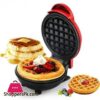 Waffle Maker Stainless Steel Non Stick Electric Iron Machine for Individual Belgian Waffles 350 Watts