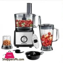 Westpoint Professional Kitchen Robot WF 8815 Powerful Silent Running Motor 700 Watts