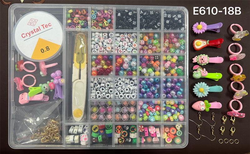 Acrylic Beads Charms Bracelet Necklace For Jewelry Making Diy Set 4 Acrylic Beads Charms Bracelet Necklace For Jewelry Making Diy Set