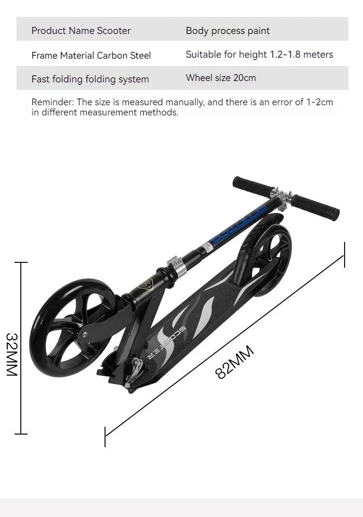 Adult And Child Universal Foldable Two Wheel Adolescent Scooter 18 Adult And Child Universal Foldable Two Wheel Adolescent Scooter