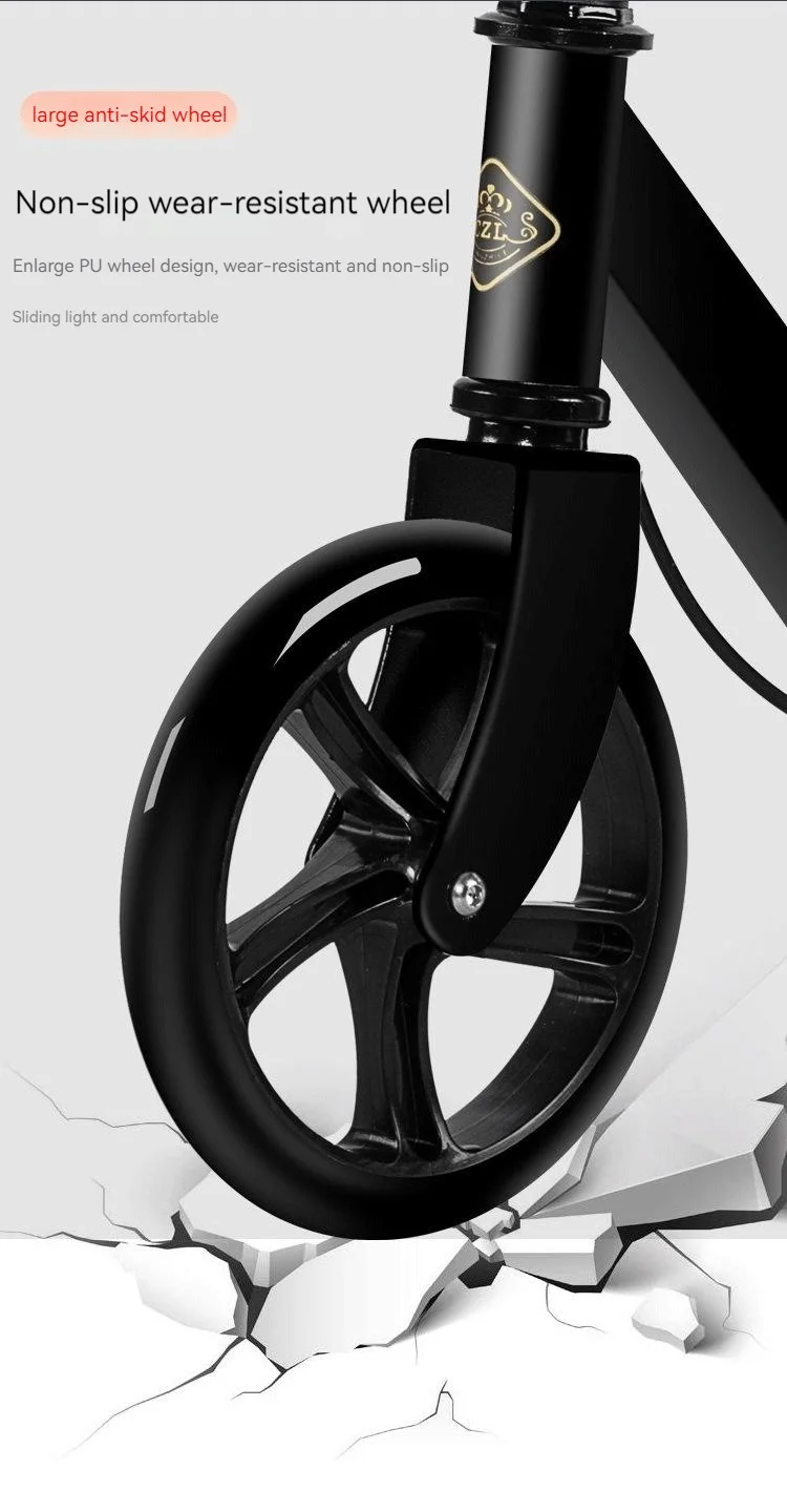 Adult And Child Universal Foldable Two Wheel Adolescent Scooter 9 Adult And Child Universal Foldable Two Wheel Adolescent Scooter