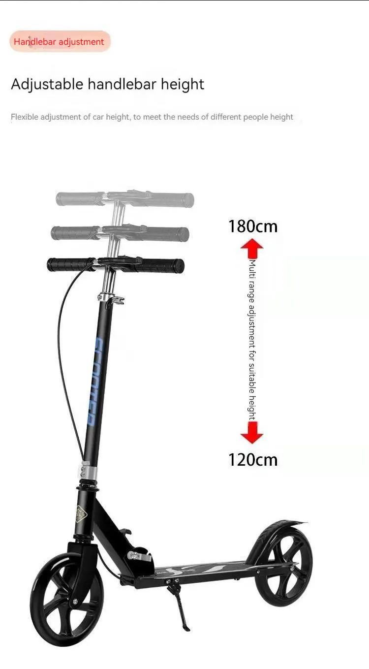 Adult And Child Universal Foldable Two Wheel Adolescent Scooter 13 Adult And Child Universal Foldable Two Wheel Adolescent Scooter