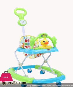 Baby Walker With Beautyfull Toys Front Of Walker 805B - Image 2