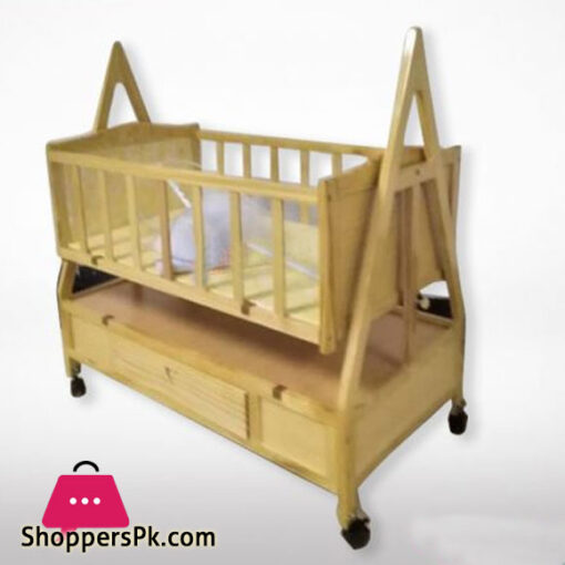 Baby wooden Cradling Swing Cot