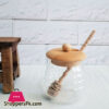 Bamboo Wood Lid Honey Pot