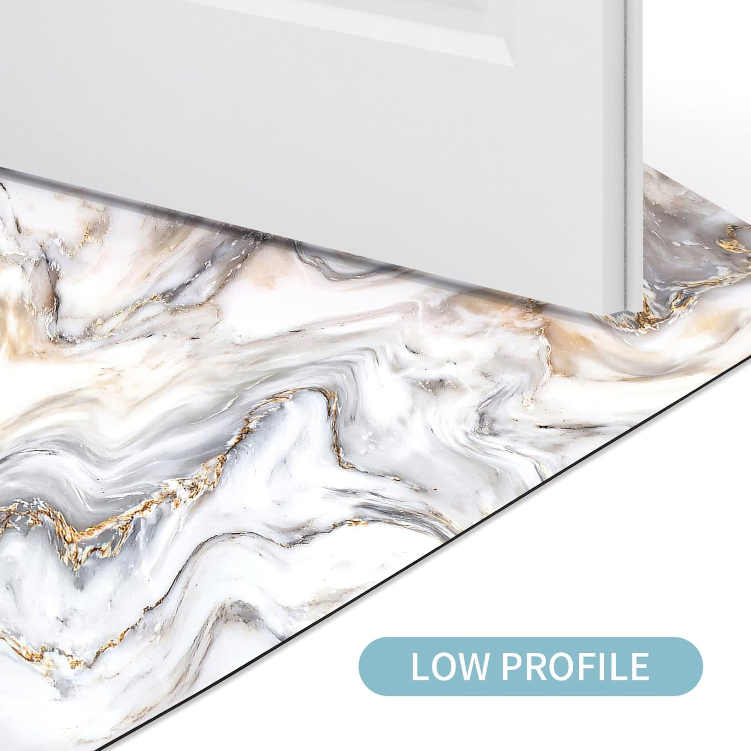 Bath Mat Rug Set 1 Piece Super Absorbent Quick Dry Bathroom Rug Set Non Slip Rubber Backed Bathroom Floor Mat For Tub Shower