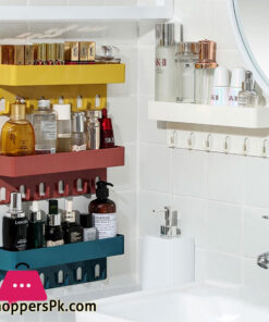 Bathroom Shelf Bathroom Adhesive Storage Rack Hooks Kitchen Home Decoration Corner Shower Shelf Rack Storage Rack Organizer