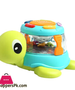 Battery Operated Toddler Toy Turtle Drum Baby Musical Toy