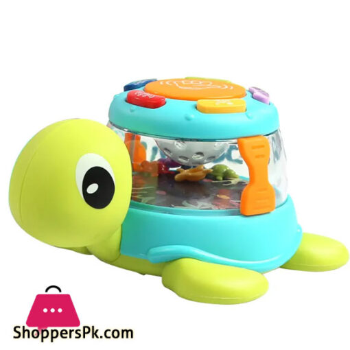 Battery Operated Toddler Toy Turtle Drum Baby Musical Toy