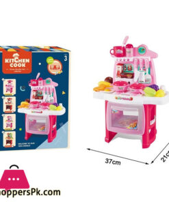 Battery Powered Music And Lighting Kitchen Set For Girls Most Popular Play Toys For Girls - Image 2