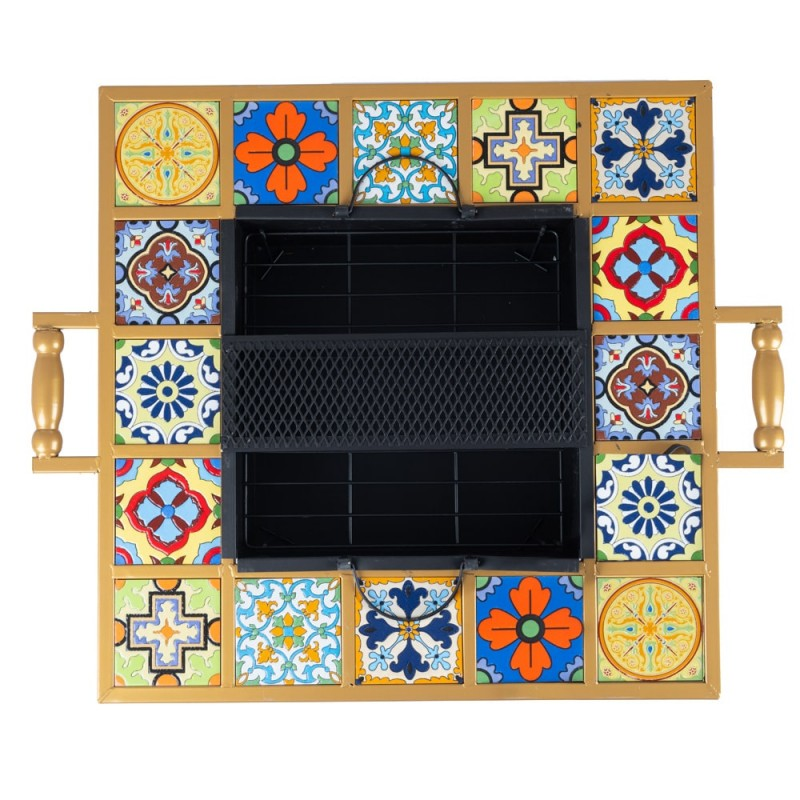 Bbq Charcoal Grill Perfect For Home Picnics Barbecues With A Modern Design