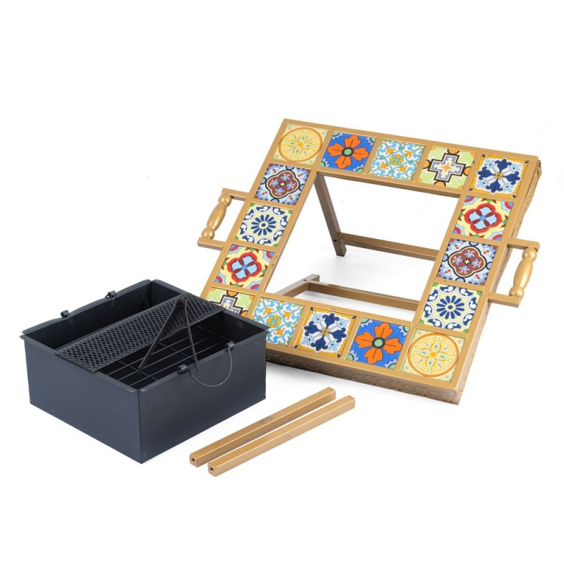 Bbq Charcoal Grill Perfect For Home Picnics Barbecues With A Modern Design