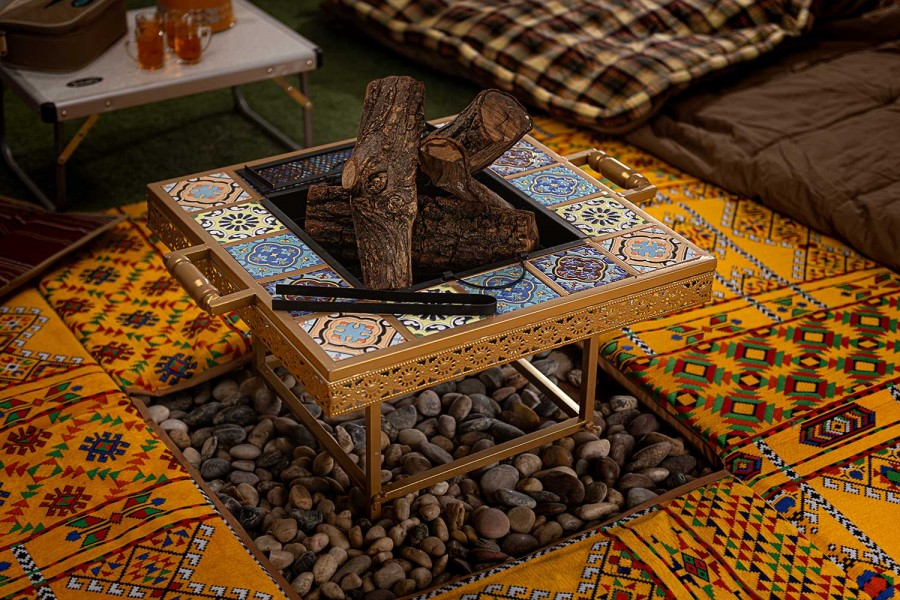 Bbq Charcoal Grill Perfect For Home Picnics Barbecues With A Modern Design