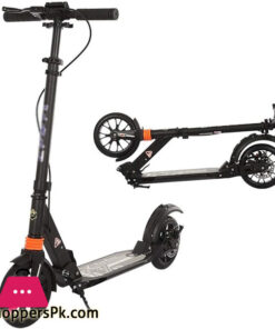 Big Wheel Scooter Youth Adult Scooter With Disc Brakes Double Shock Absorption, Foldable Commuter Scooter, Load 150KG (non-electric)
