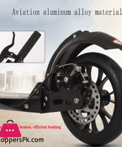 Big Wheel Scooter Youth Adult Scooter With Disc Brakes Double Shock Absorption, Foldable Commuter Scooter, Load 150Kg (Non-Electric) 36 Big Wheel Scooter Youth Adult Scooter With Disc Brakes Double Shock Absorption, Foldable Commuter Scooter, Load 150Kg (Non-Electric) - Image 4