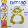 Chicago Baby Walker With Music Lights Walker + Rocker
